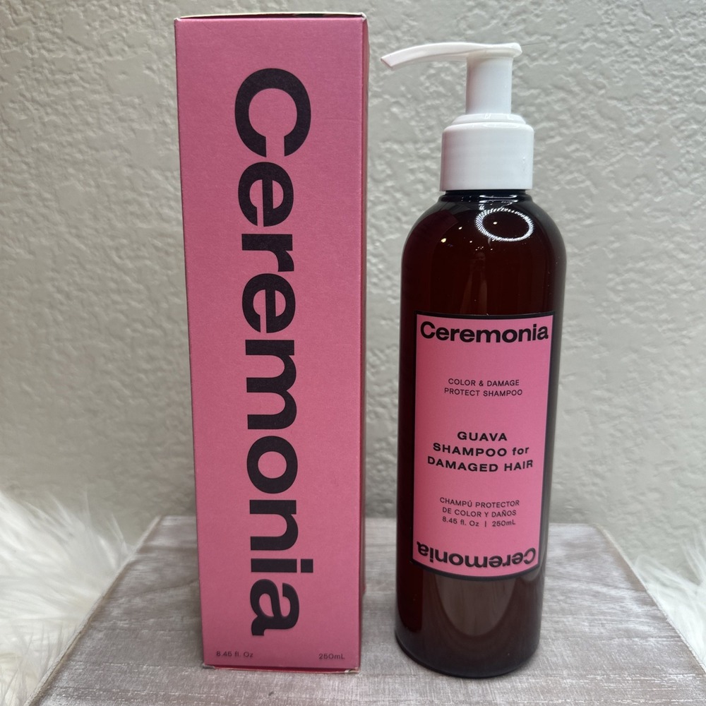 $20 🌙 Ceremonia champu de Guava for color and damaged‎ hair 8.45fl Oz New